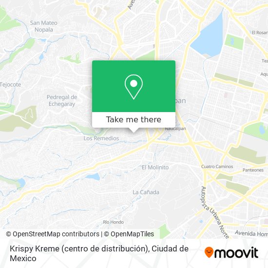 Krispy Kreme (centro de distribución) map