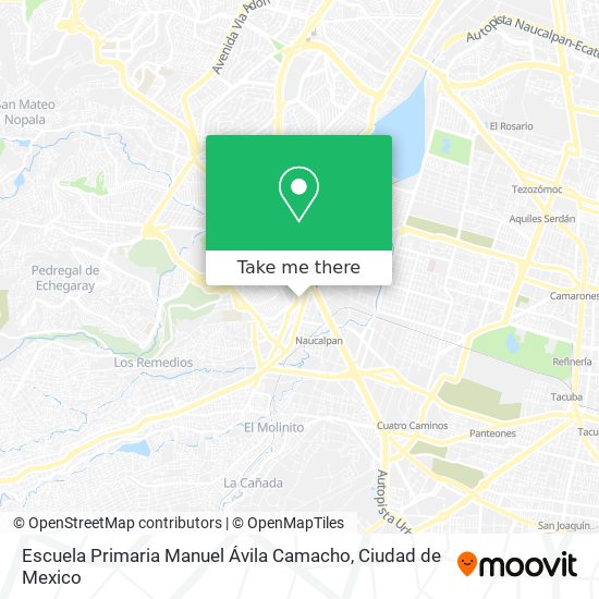 Escuela Primaria Manuel Ávila Camacho map