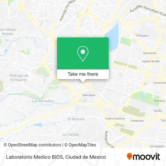 Laboratorio Medico BIOS map