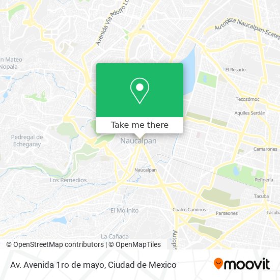 Av. Avenida 1ro de mayo map