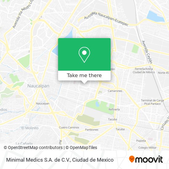 Minimal Medics S.A. de C.V. map