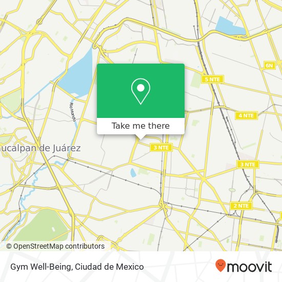 Gym Well-Being map