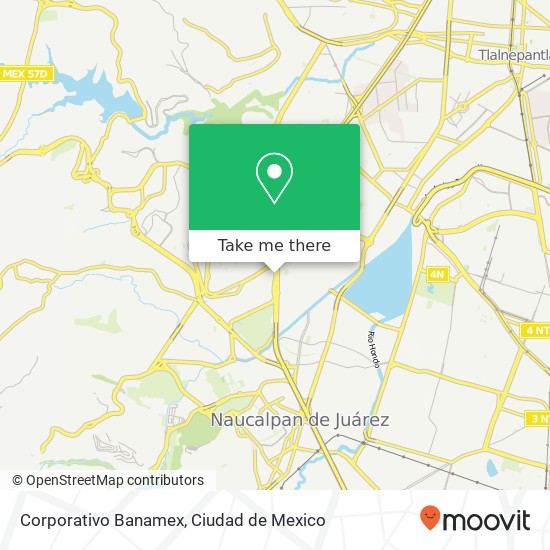 Corporativo Banamex map