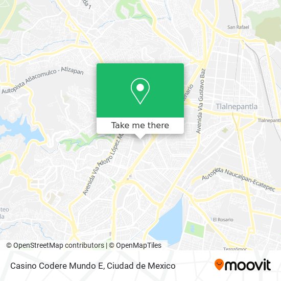 Casino Codere Mundo E map