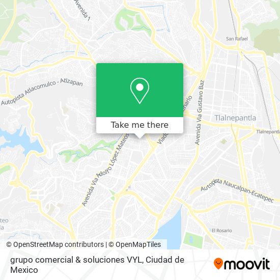 grupo comercial & soluciones VYL map