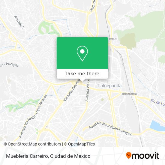 Muebleria Carreiro map