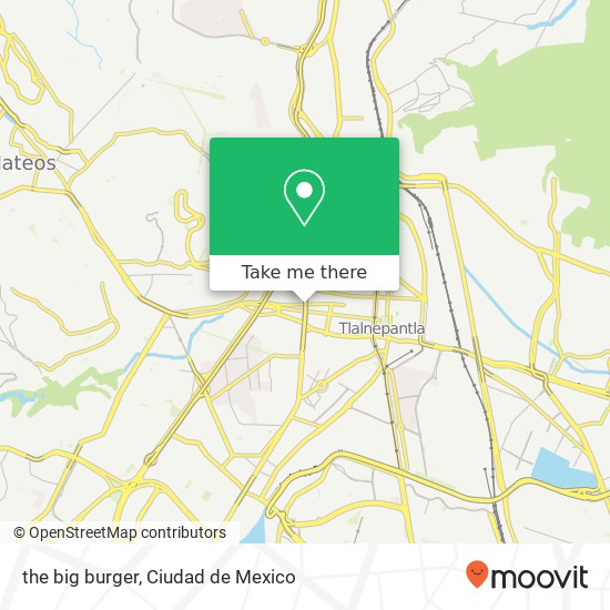 Mapa de the big burger