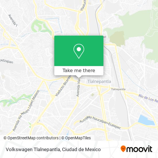 Volkswagen Tlalnepantla map