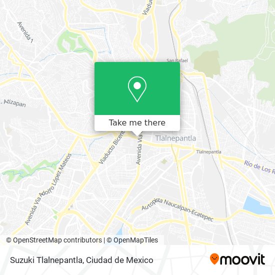 Suzuki Tlalnepantla map