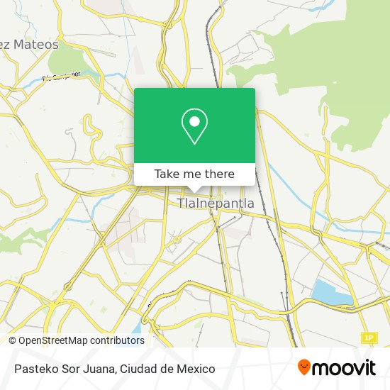 Mapa de Pasteko Sor Juana