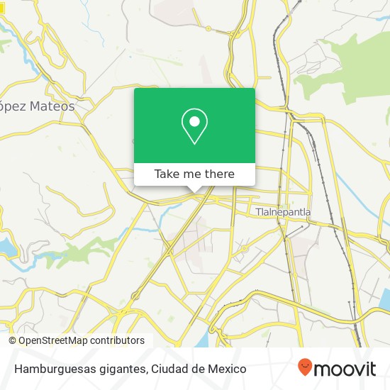 Hamburguesas gigantes map