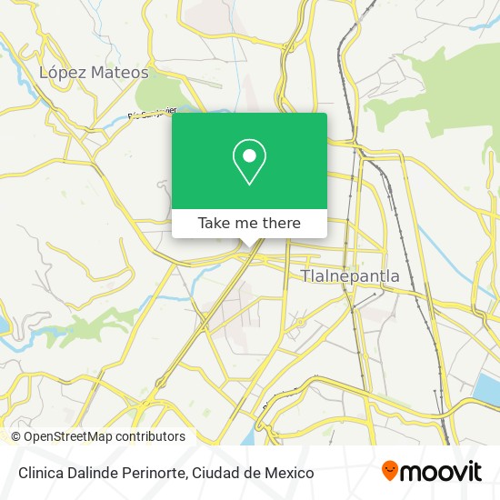 Clinica Dalinde Perinorte map