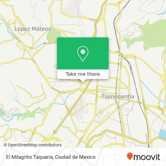 El Milagrito Taqueria map