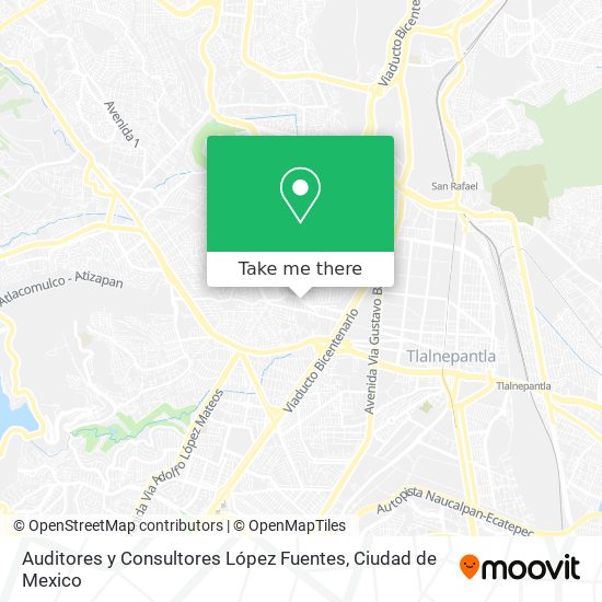 Mapa de Auditores y Consultores López Fuentes