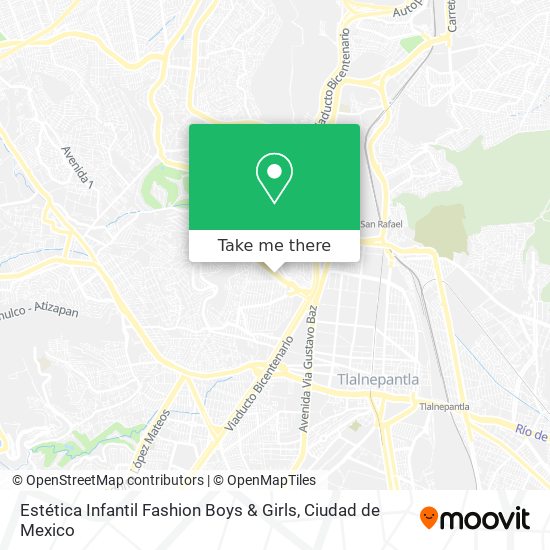 Estética Infantil Fashion Boys & Girls map