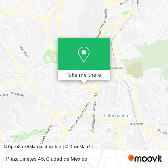 Plaza Jinetes 45 map