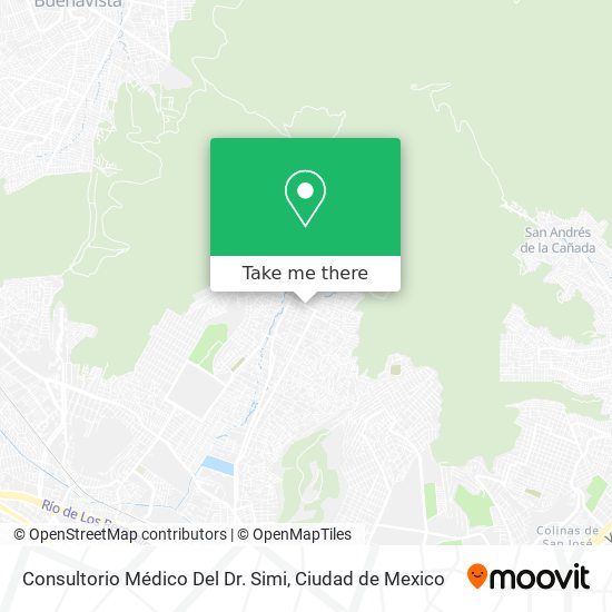 Consultorio Médico Del Dr. Simi map
