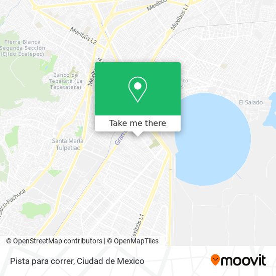 Pista para correr map
