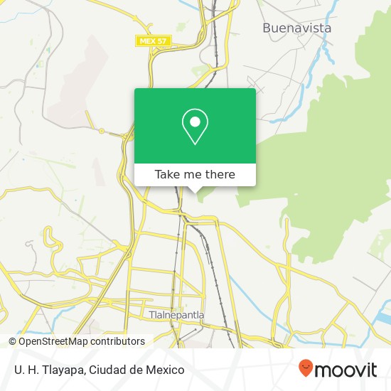 Mapa de U. H. Tlayapa