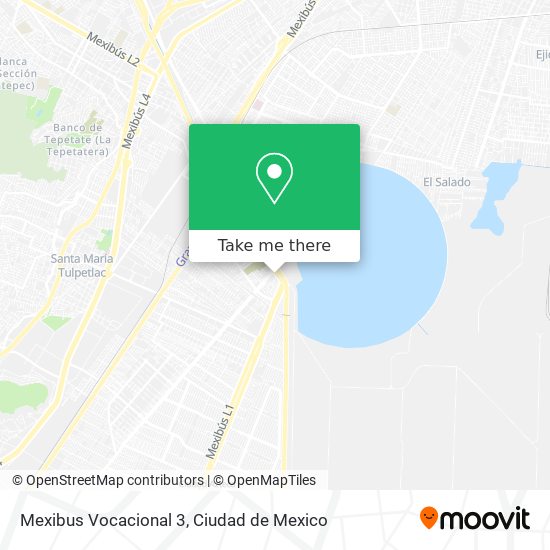 Mapa de Mexibus Vocacional 3