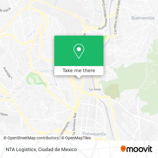 Mapa de NTA Logistics