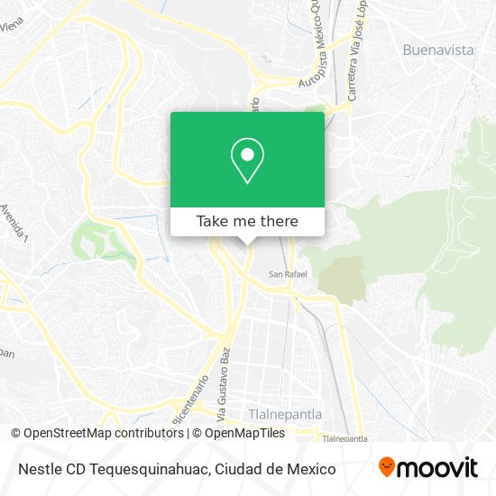 Nestle CD Tequesquinahuac map