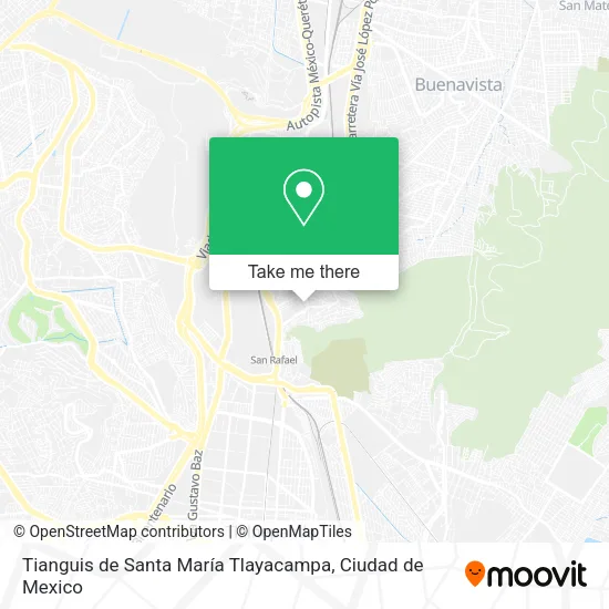 Tianguis de Santa María Tlayacampa map