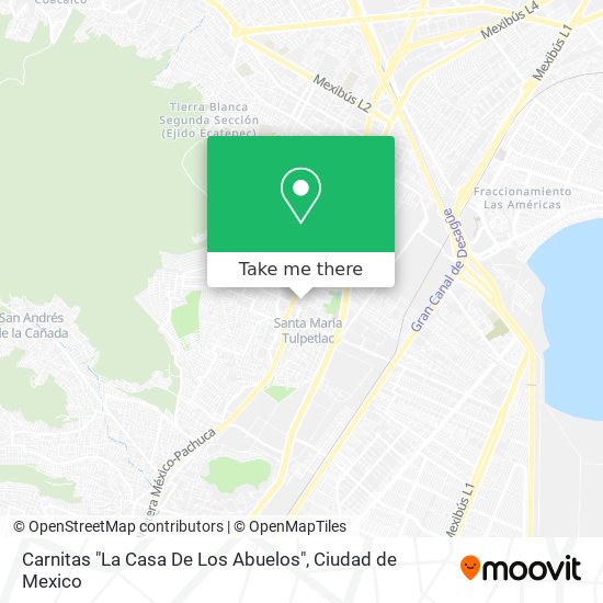 Mapa de Carnitas "La Casa De Los Abuelos"