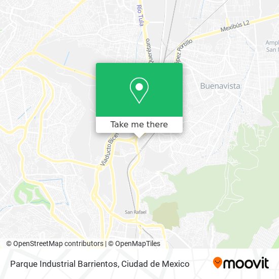 Parque Industrial Barrientos map