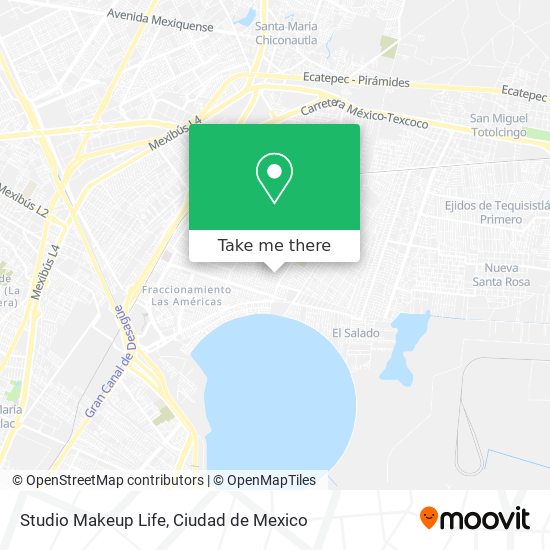 Studio Makeup Life map