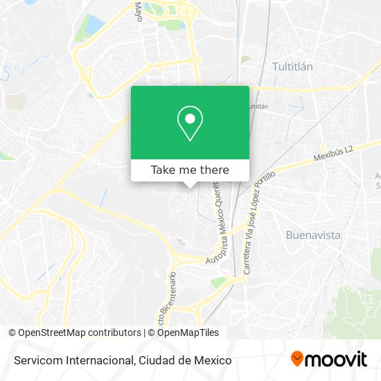 Servicom Internacional map