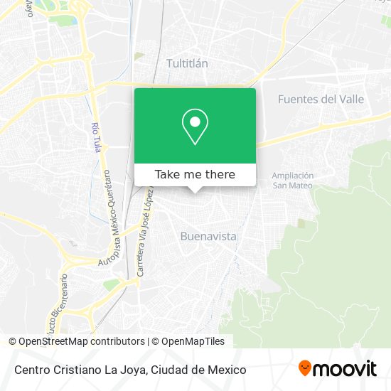 Centro Cristiano La Joya map