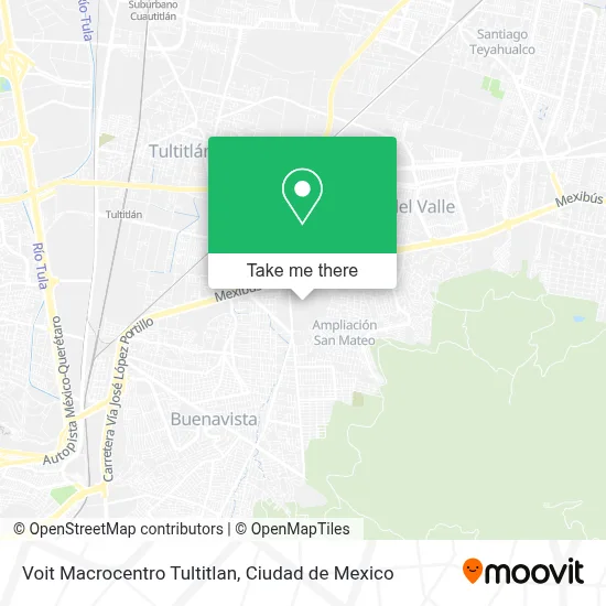 Voit Macrocentro Tultitlan map