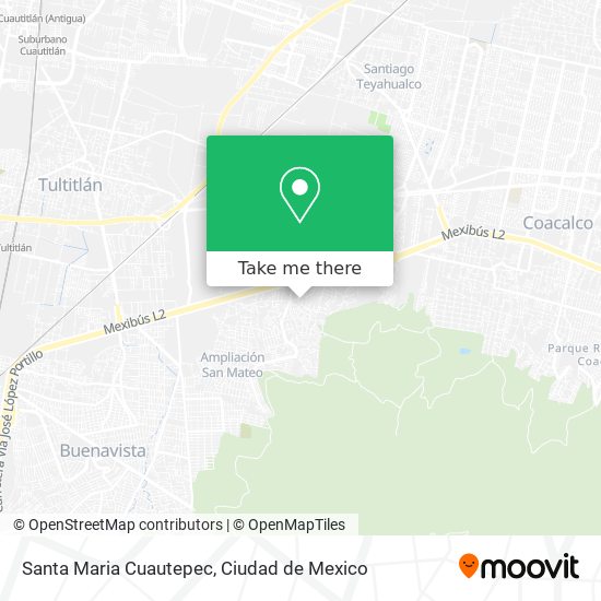 Santa Maria Cuautepec map