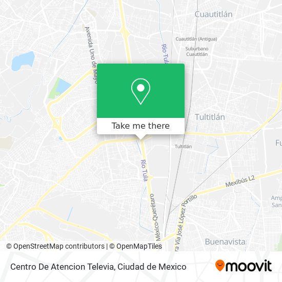 Centro De Atencion Televia map