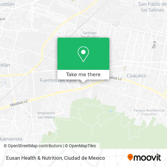 Mapa de Eusan Health & Nutrition