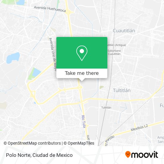 Mapa de Polo Norte