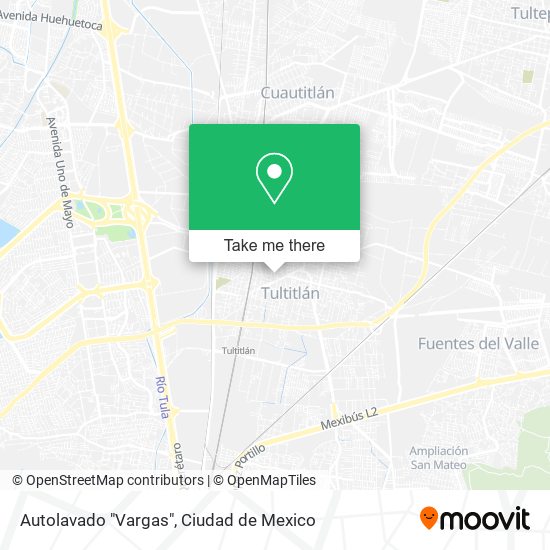 Autolavado "Vargas" map