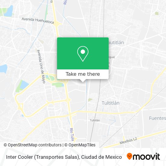 Inter Cooler (Transportes Salas) map