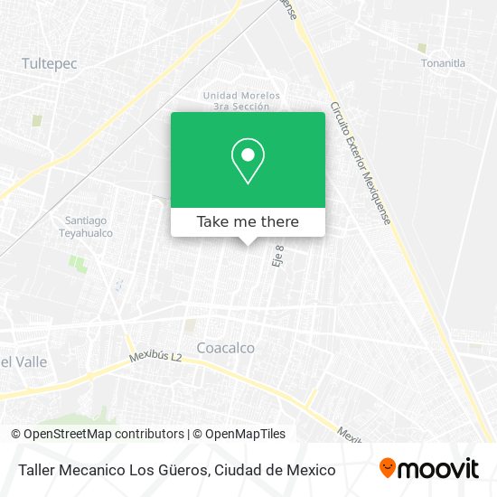 Taller Mecanico Los Güeros map