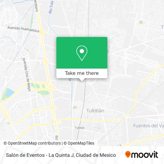 Salón de Eventos - La Quinta J map