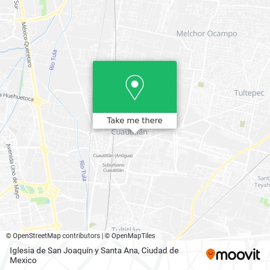 Mapa de Iglesia de San Joaquín y Santa Ana