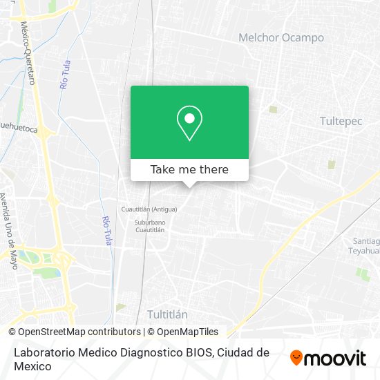 Laboratorio Medico Diagnostico BIOS map