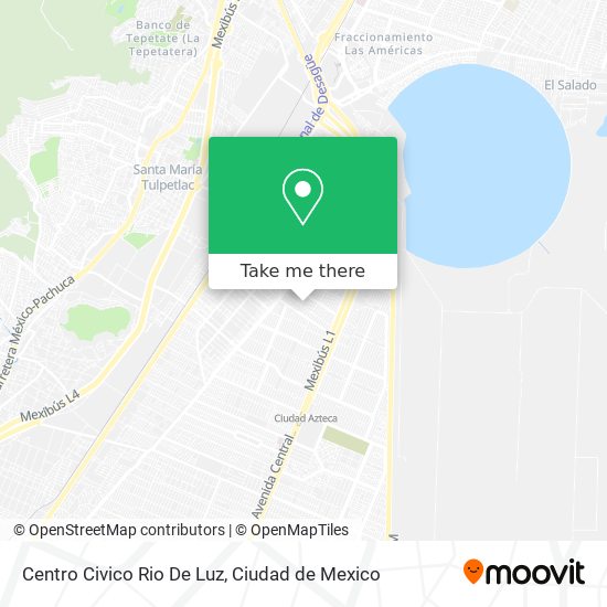 Centro Civico Rio De Luz map