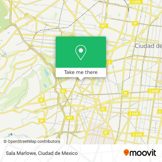 Sala Marlowe map
