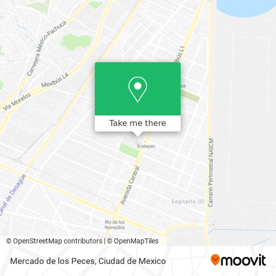 Mercado de los Peces map