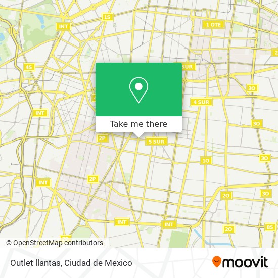 Outlet llantas map