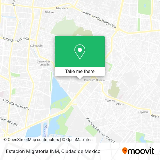 Estacion Migratoria INM map
