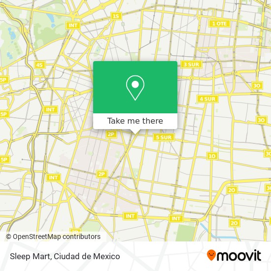 Sleep Mart map