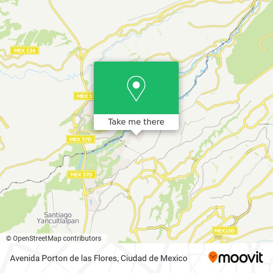 Avenida Porton de las Flores map